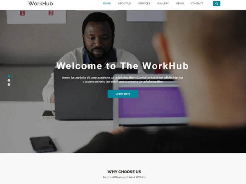 WorkHub - Business HTML5 Template